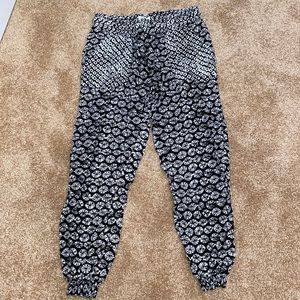 Printed Joggers